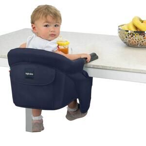 New Inglesina Navy Blue Fast Table Chair Portable Highchair